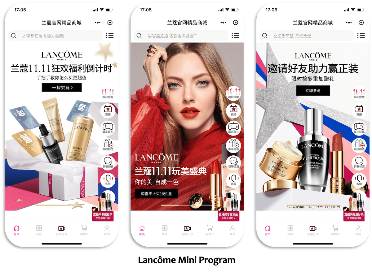 AsiaPac_China ecommerce_Lancome Wechat Miniprogram.png